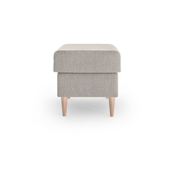 Béžový puf Mazzini Sofas Aubrieta, 60 × 45 cm-image-3