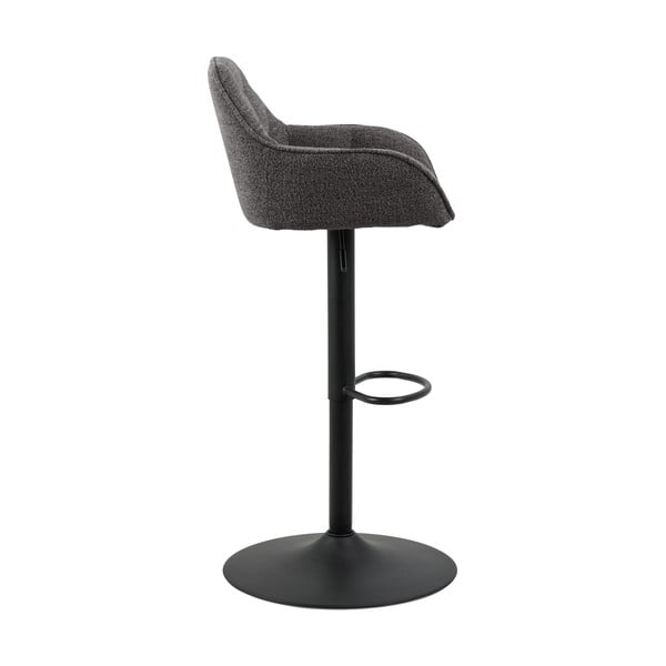 Tmavosivé otočné barové stoličky v súprave 2 ks 109 cm Brooke – Actona-image-4