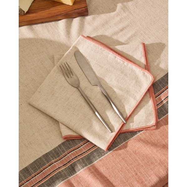 Textilné obrúsky v súprave 2 ks 40x40 cm Veliat – Kave Home-image-1