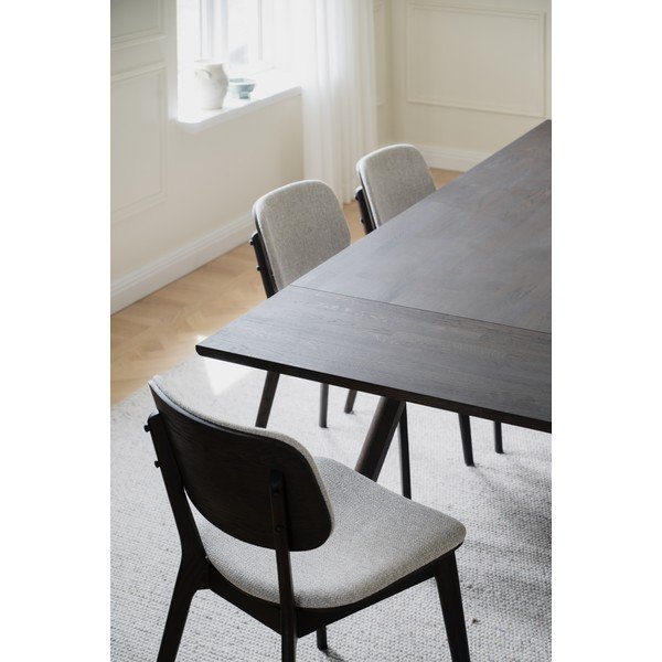 Prídavná doska k jedálenskému stolu z dubového dreva 95x45 cm Clapperton – Rowico-image-1