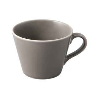 Sivá porcelánová šálka na kávu Villeroy & Boch Like Organic, 270 ml