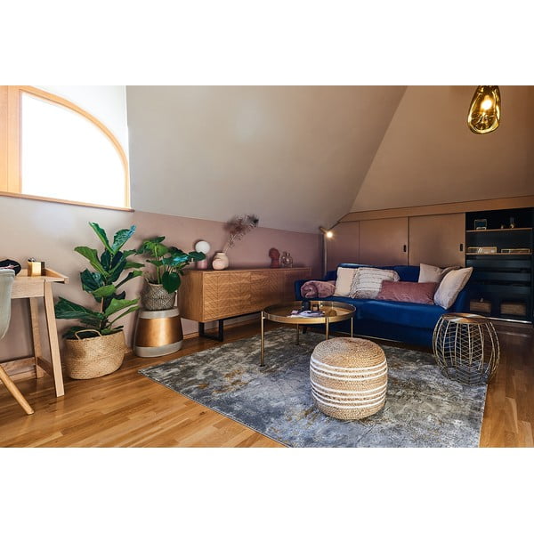 Sivý koberec Universal Mesina Mustard, 80 x 150 cm-image-1