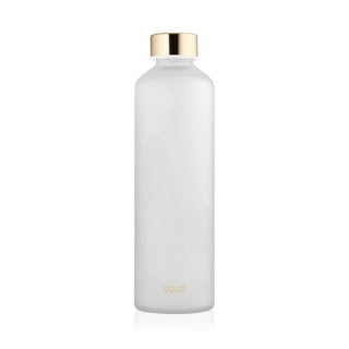 Biela fľaša z borosilikátového skla Equa Mismatch Ash, 750 ml