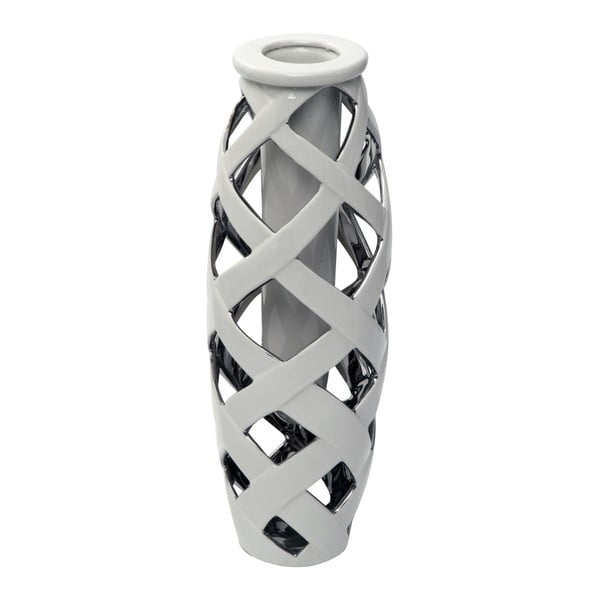 Keramická váza Mauro Ferretti Web Picc, výška 41,5 cm