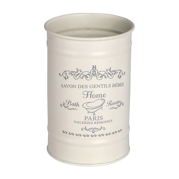 Béžový téglik na zubné kefky Wenko Home-image-1