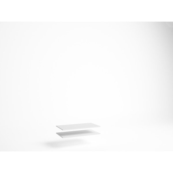 Biela náhradná polica do skrine 2 ks Brisa - Marckeric-image-1