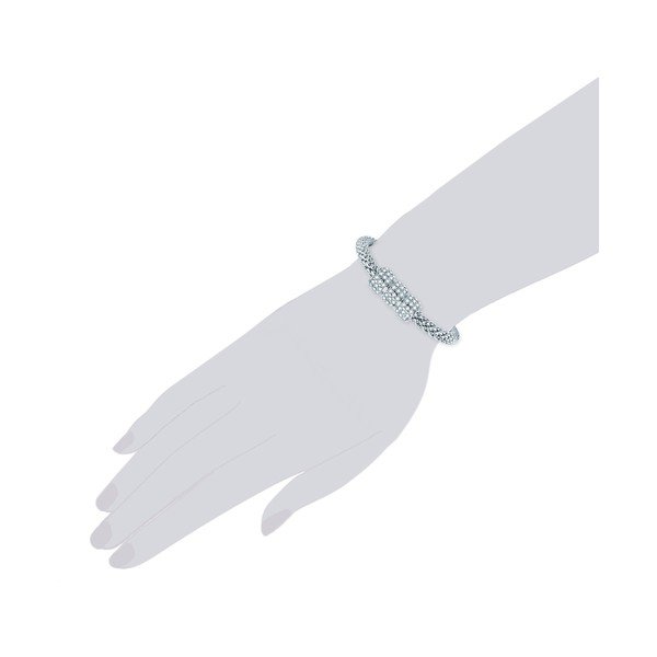 Dámsky náramok striebornej farby Runway Penelope-image-1