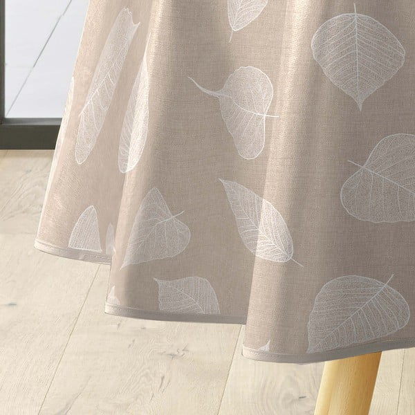 Umývateľný obrus ø 160 cm Feuillys – douceur d'intérieur-image-3