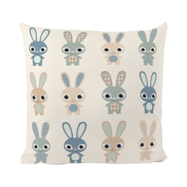 Vankúš Rabbit Group, 50x50 cm