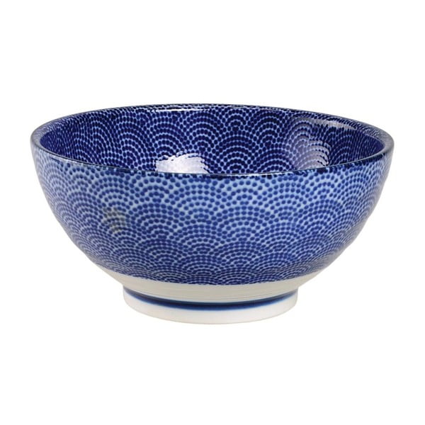 Modrá porcelánová misa Tokyo Design Studio Dot, ⌀ 18,5 cm