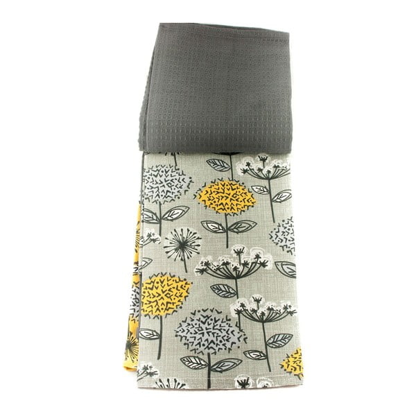 Bavlnené utierky v súprave 3 ks 45x65 cm Retro Meadow – Cooksmart ®-image-3