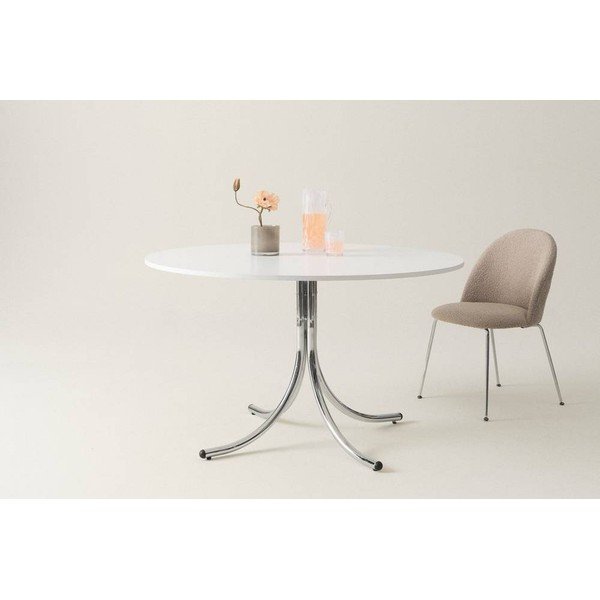Kovový okrúhly jedálenský stôl ø 130 cm Chipley – Jotex-image-2