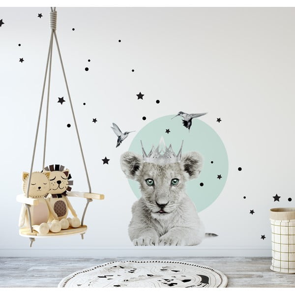 Nástenná samolepka Dekornik Lion King, 55 × 65 cm-image-1