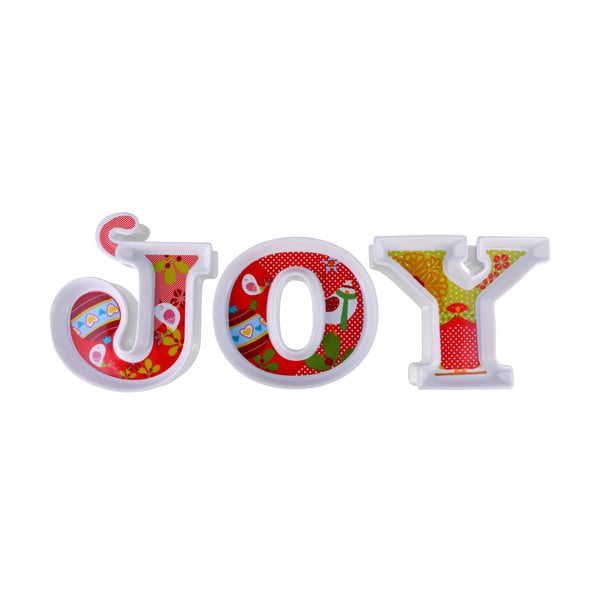 Sada 3 tanierov s vianočným motívom Silly Design Joy