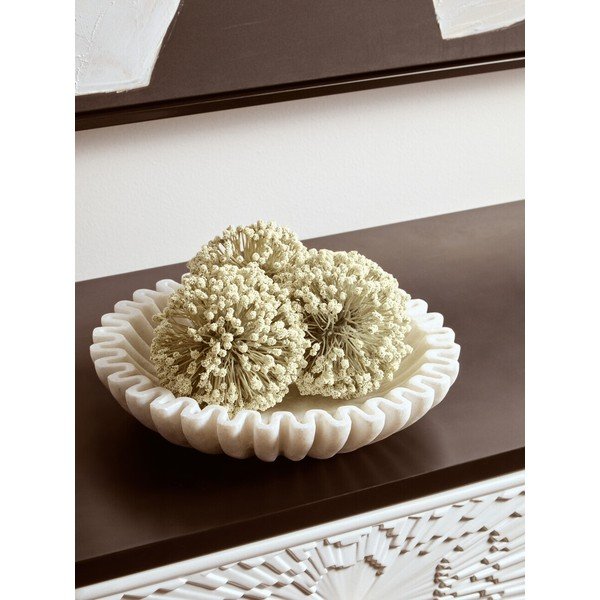 Mramorová dekoratívna tácka ø 25 cm Savio – Premier Housewares-image-1
