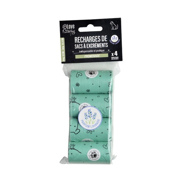 Vrecká na exkrementy 4 ks – Love Story