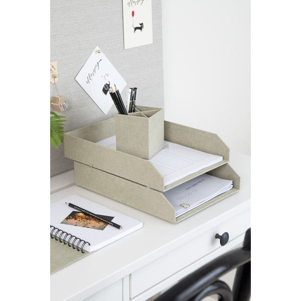 Kartónové organizéry na dokumenty v súprave 2 ks Hakan – Bigso Box of Sweden-image-2