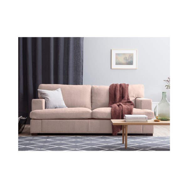 Svetloružová pohovka Windsor & Co Sofas Daphne, 170 cm-image-1