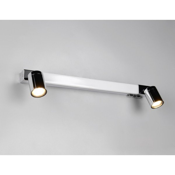 LED nástenné svietidlo v lesklo striebornej farbe Enrico – Trio-image-2