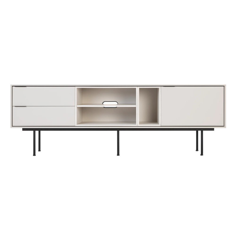 E-shop Sivobéžový TV stolík 189x61x42 cm Mod – noo.ma