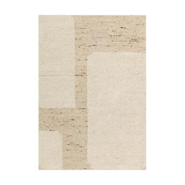 Béžový obojstranný/ručne tkaný vlnený koberec 120x170 cm Napa Tumbla – Asiatic Carpets