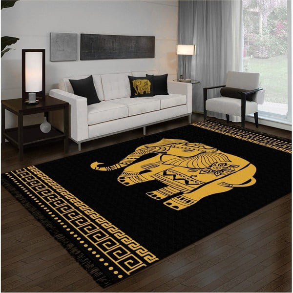 Obojstranný prateľný koberec Kate Louise Doube Sided Rug Elephant, 120 x 180 cm-image-1