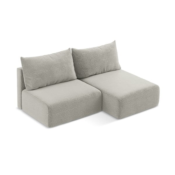 Svetlosivá rozkladacia/s úložným priestorom rohová pohovka (pravý roh) Kalena – Makamii-image-3