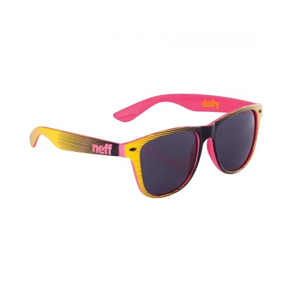 Slnečné okuliare Neff Daily Black/Yellow/Pink