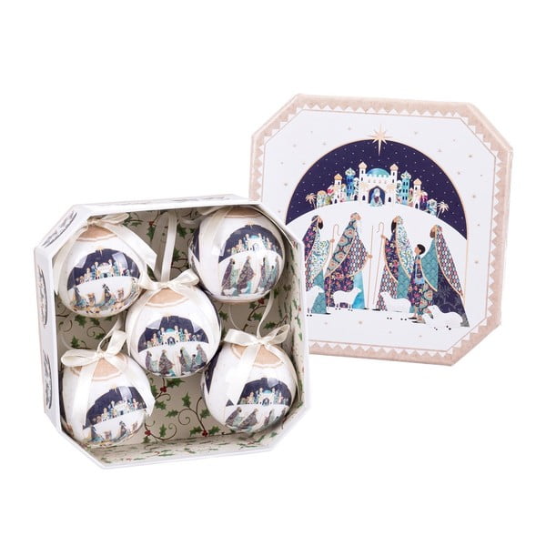 Papierové vianočné gule v súprave 5 ks ø 7,5 cm Magi Memory – Casa Selección