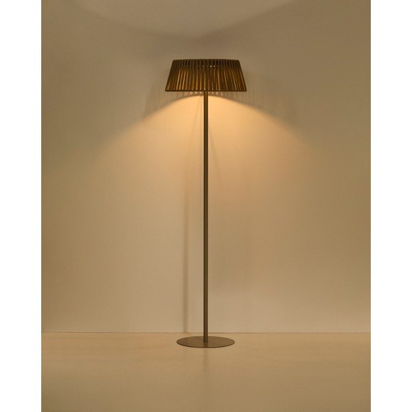 LED prenosné/stojacie vonkajšie svietidlo so solárnym panelom (výška  160 cm) Aldet – Kave Home-image-1