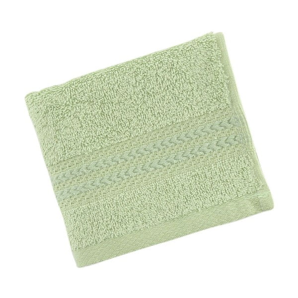 Zelený uterák z čistej bavlny Foutastic, 30 × 50 cm-image-1