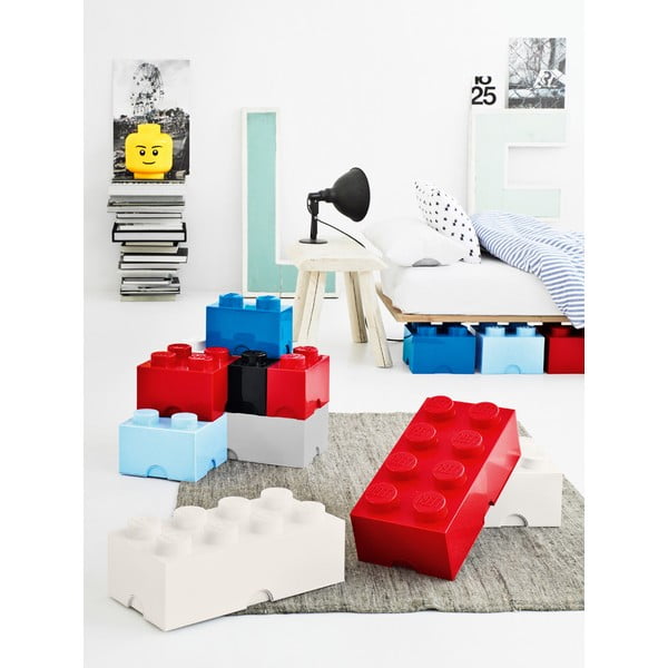 Svetlomodrý úložný box LEGO®-image-1