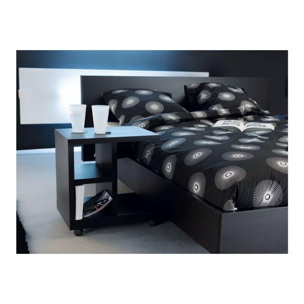 Čierny nočný stolík TemaHome Float-image-1