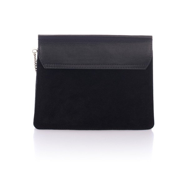 Čierna kožená kabelka Markese Staia-image-1