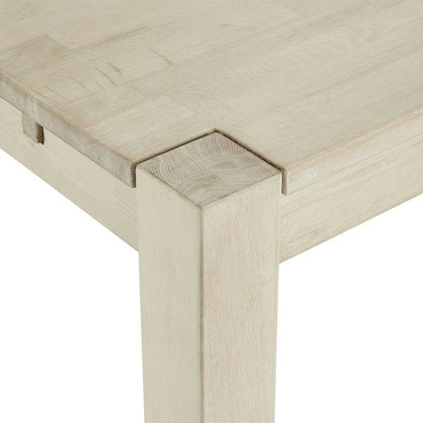 Rozkladací jedálenský stôl z dubového dreva 100x200 cm Texas – Furnhouse-image-4