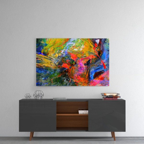 Sklenený obraz Insigne Color Burst, 72 x 46 cm-image-1