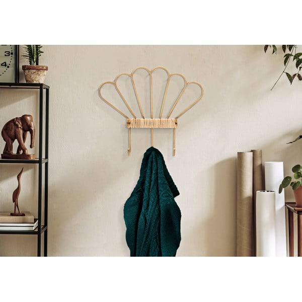 Kovový nástenný vešiak v prírodnej farbe Panama - Mauro Ferretti-image-1
