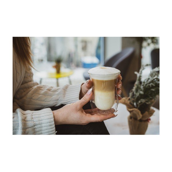 Dvojstenné sklenené hrnčeky v súprave 6 ks 250 ml – Vialli Design-image-3