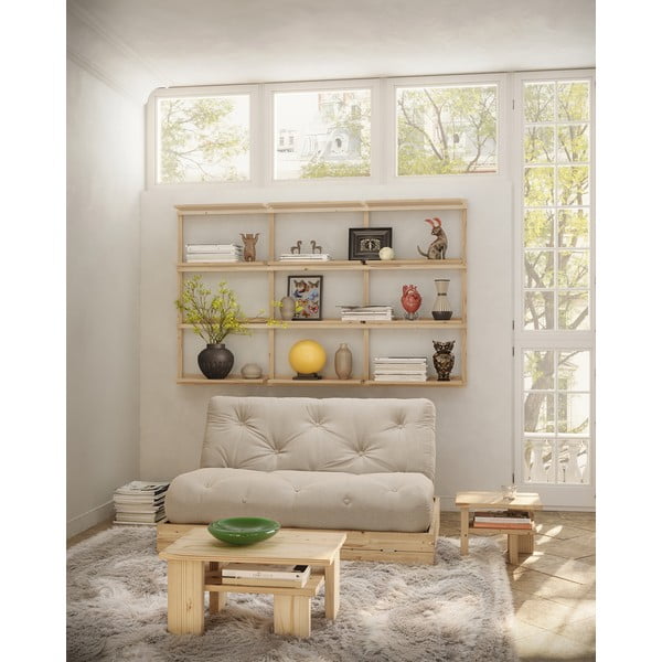 Odkladací stolík z borovicového dreva 34x45 cm Japan – Karup Design-image-4