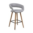 Súprava 2 sivých barových stoličiek Gill – Actona