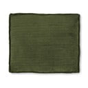 Zelený menčestrový vankúš na gauč Blok – Kave Home