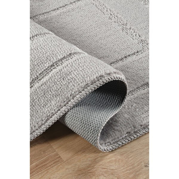 Svetlosivé kúpeľňové predložky v súprave 2 ks 50x80 cm Cerceve – Foutastic-image-2