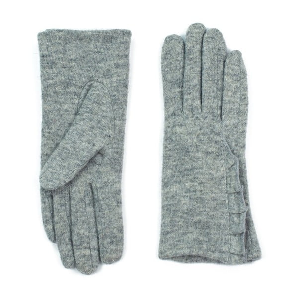 Sivé rukavice Jeanne