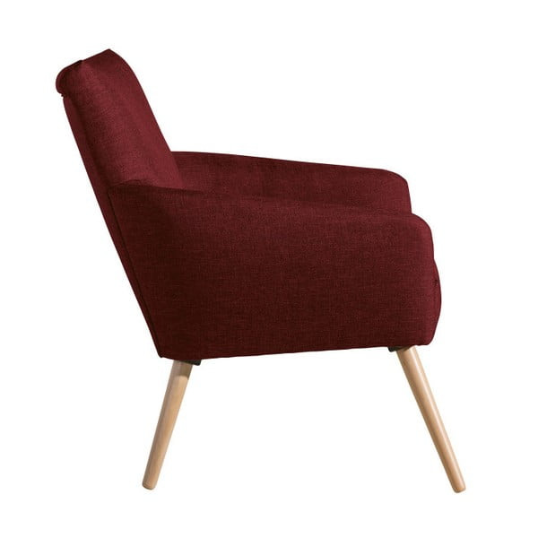 Červené kreslo Max Winzer Jörn-image-2