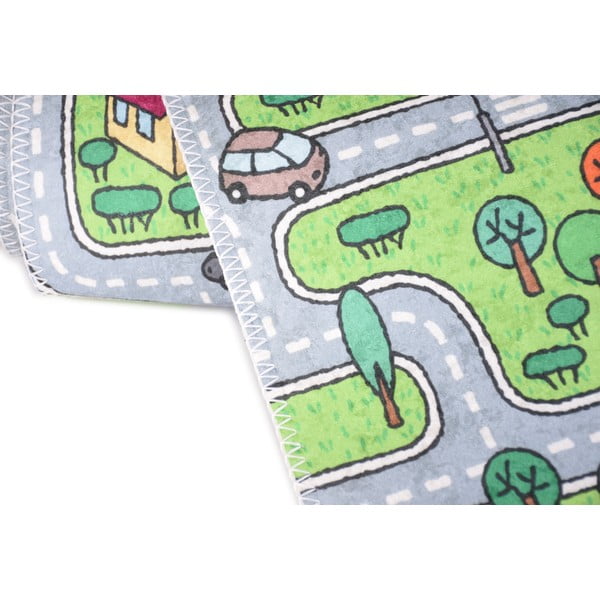 Zelený detský koberec 100x160 cm Green Neighborhood – Vitaus-image-2