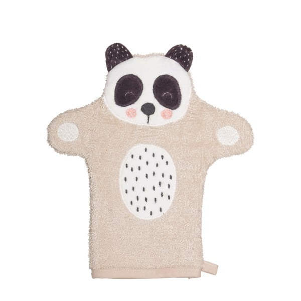 Detská rukavica na umývanie z froté bavlny Södahl Panda