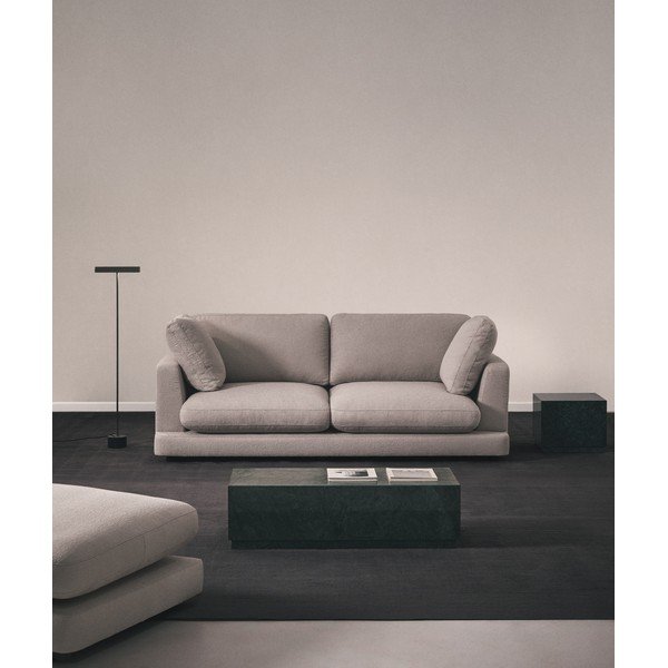 Zelený mramorový konferenčný stolík 50x100 cm Sorein – Kave Home-image-1