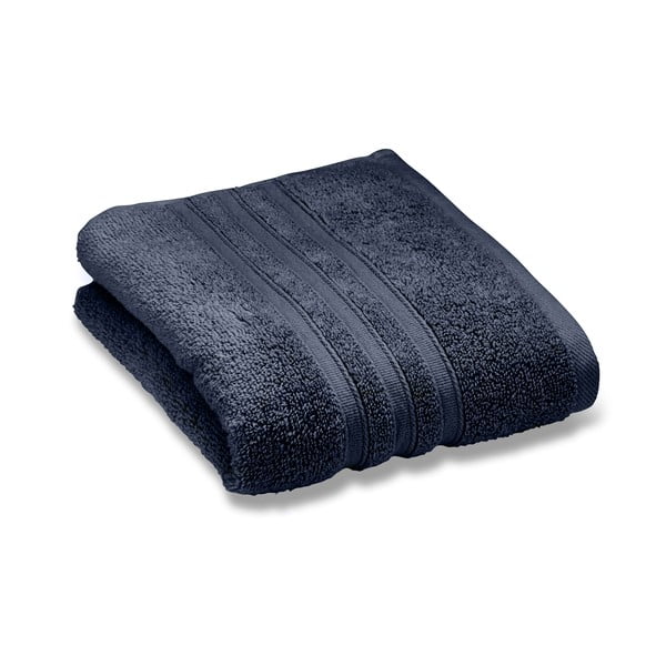 Tmavomodrý froté bavlnený uterák 50x85 cm Zero Twist – Catherine Lansfield