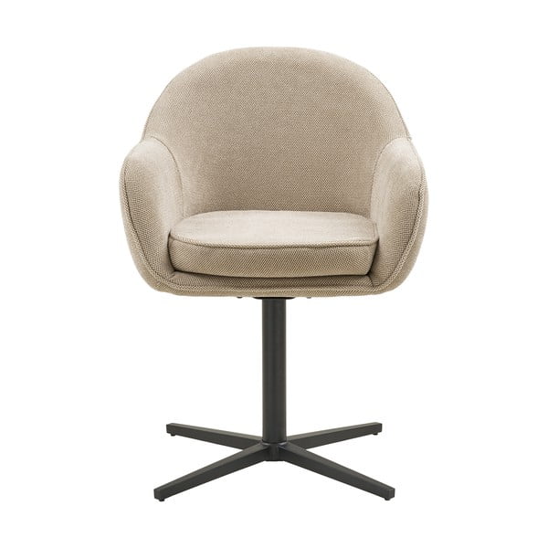 Svetlosivé čalúnené jedálenské kreslá v súprave s podrúčkami 2 ks Tamera – House Nordic-image-4