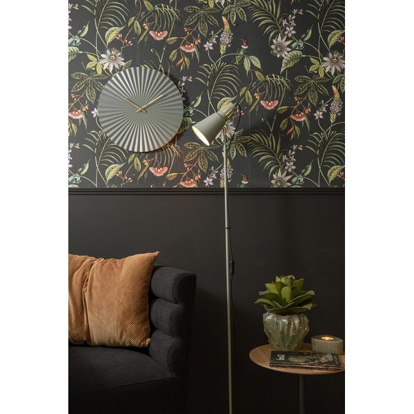 Sivozelená stojacia lampa Leitmotiv Mini Cone, výška 147,5 cm-image-1